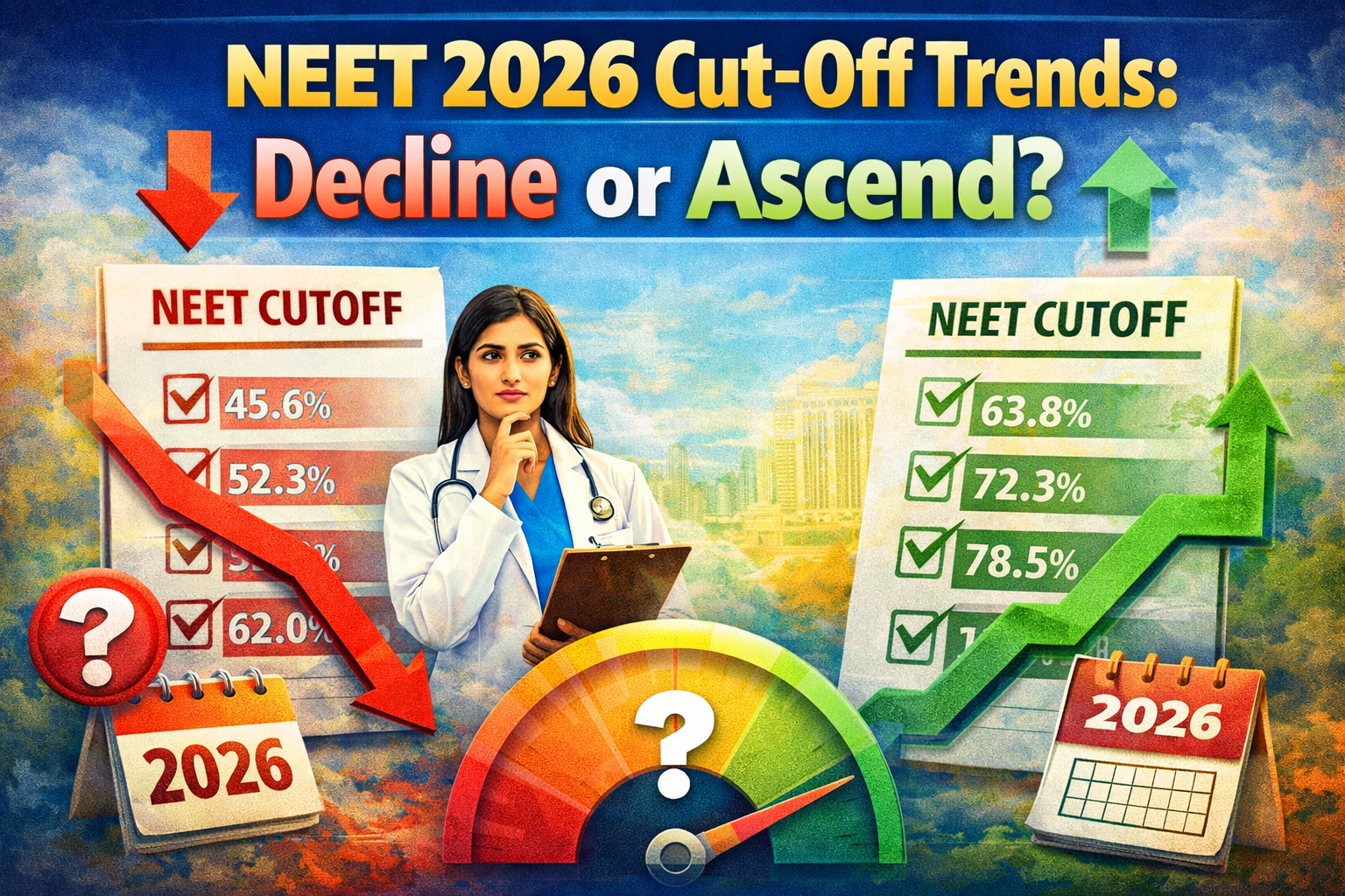 NEET 2026 Cut-Off Trends: Decline or Ascend?